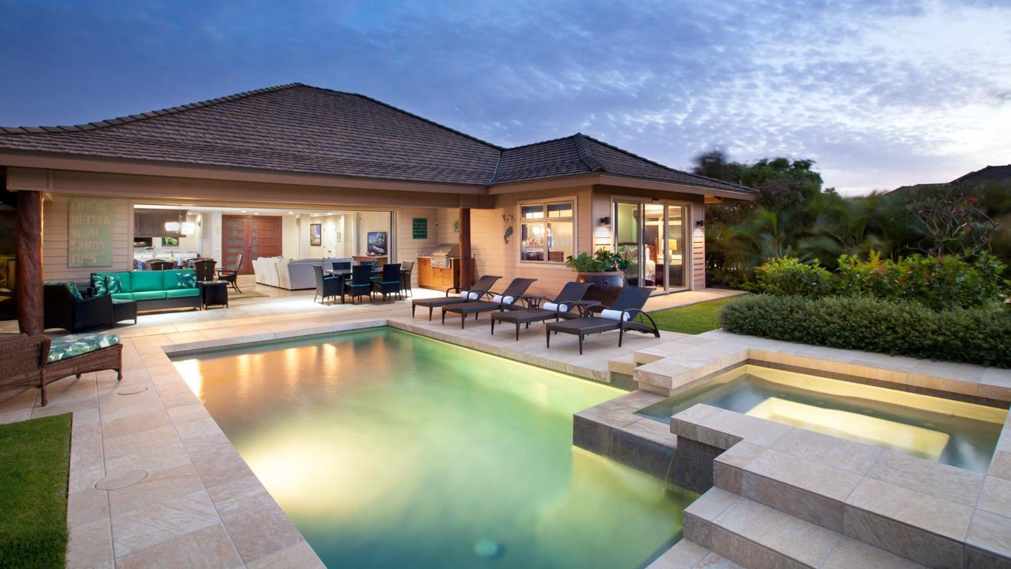 Endless Summer Elegant Kamilo Home With Heated Pool And Guest Cottage Waikoloa Exterior photo