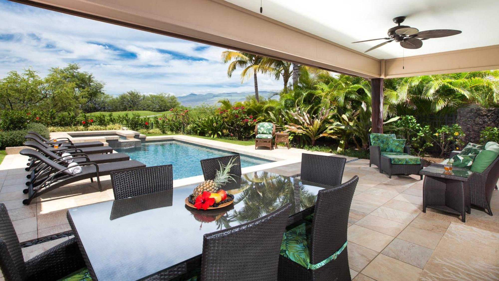 Endless Summer Elegant Kamilo Home With Heated Pool And Guest Cottage Waikoloa Exterior photo