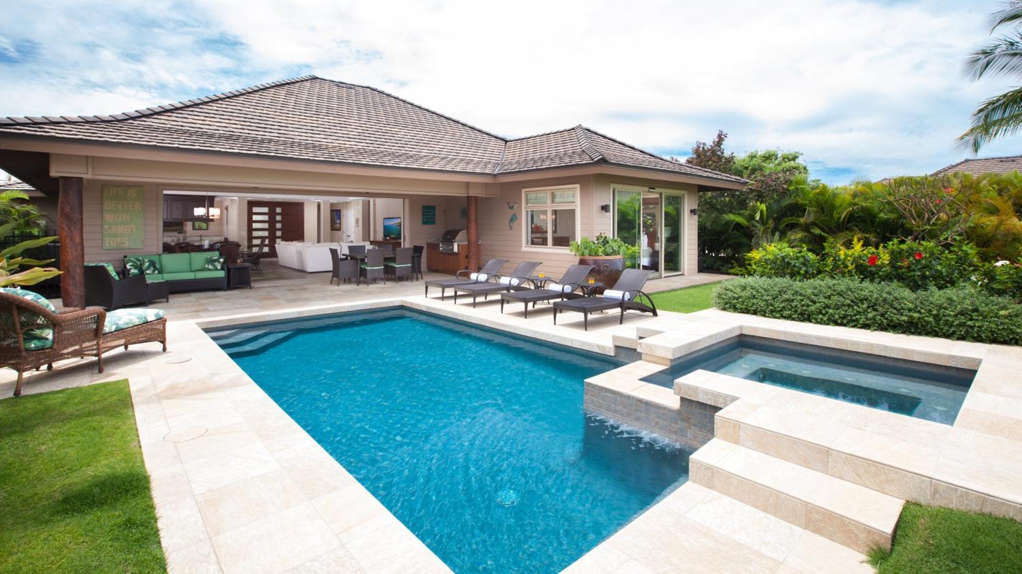 Endless Summer Elegant Kamilo Home With Heated Pool And Guest Cottage Waikoloa Exterior photo